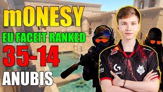 m0NESY(35-14) +VOICE COMMS: EU Faceit Ranked Intense Match (Anubis)
