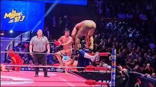 Andrade el Idolo, Soberano Jr y Angel de Oro vs Místico, Star Jr y Atlantis Jr ARENA MÉXICO