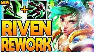 *NEW RIVEN REWORK* RIVEN IS OFFICIALLY 100% GETTING FIXED! - League of Legends