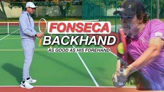 Joao Fonseca Two-Handed Backhand Analysis