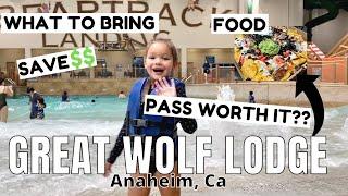 Great Wolf Lodge Anaheim Vlog! Large family Tips and Tricks