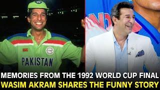 Wasim Akram's Funniest Moments From The 1992 World Cup Final? | #INDvNZ #ChampionsTrophy | ZA1F