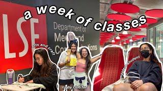 a week in the life of a LSE media and communications masters student! | lectures, rugby trainings…️