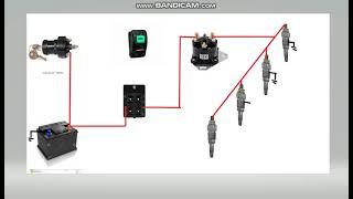 GLOW PLUG WIRING DIAGRAM