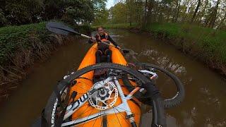 Biking and Packrafting or Bikerafting