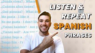 150 Spanish Phrases for Everyday Life | Listen, Repeat & Learn