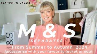 MARKS & SPENCER Separates. From Summer to Autumn 2024. Haul & Try on. A small but lovely selection.