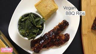 YUMMY Vegan BBQ Ribs | Easy Jackfruit Ribs | Great for the grill