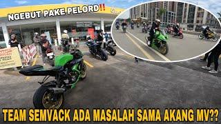 TEAM SEMVACK KENAPA JADI GINI⁉️AKANG MV SUNMORI BAWA PELORD ZX636