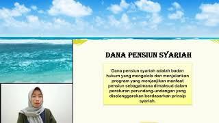 Lembaga Keuangan (Bank & Non Bank) Kelompok 5 tentang DANA PENSIUN SYARI'AH