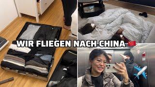 WIR FLIEGEN NACH CHINA ️ | WOHNUNG KOMPLETT GEPUTZT  | VLOG