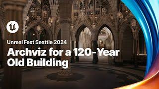 Architectural Visualization for Design Strategies on a 120 Year-Old Building | Unreal Fest 2024