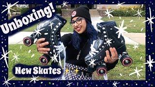 Unboxing New Vegan Glitter Roller  Skates 