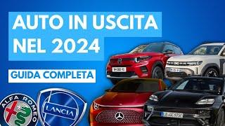 Le AUTO in USCITA nel 2024