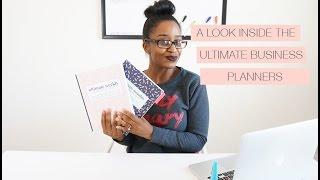 A Look Inside of The Ultimate Business Planners & How I Use It!