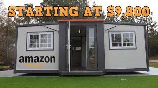 Prefab Tiny Home For Under $10K right from Amazon - Expandable, Mobile, Prefab Home