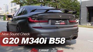 BMW G20 M340i B58 w/ Valvetronic Fi EXHAUST Catback X Catless Downpipe X Utmost Downforce Garage