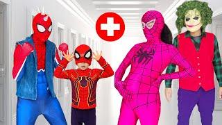 What If Many SPIDER-MAN & JOKER in 1 HOUSE ?? | Spider-Man's Wife Gives Birth & JOKER Is GOOD HERO ?