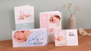 CEWE CARDS zum Anlass «Baby»