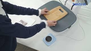 How to Sublimate Bamboo Cutting Board by Auto Heat Press?