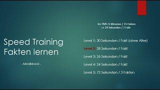 Level 2 - TMS Fakten lernen Speed Training