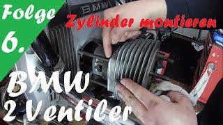 Zylinder montieren BMW BOXER 2-Ventiler | R45 R65 R80 R90 R100 |