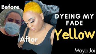 Dyeing My Fade Yellow | Maya Joi