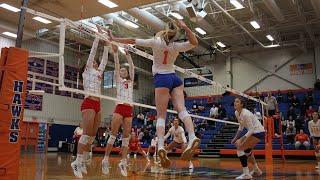 SUNY New Paltz Women's Volleyball vs. Cortland Highlights