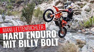 Krasses HARD ENDURO Training auf Sardinien mit MANI LETTENBICHLER, Billy BOLT und Michele BOSI