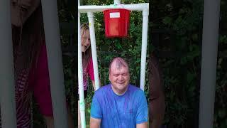 Assistant and Mr Engineer Dunk Tank Slime Challenge #FamilyFUn #DunkTank #slimed