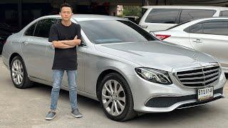 MERCEDES BENZ E-CLASS E220d EXCLUSIVE W213 2016 สีเทา