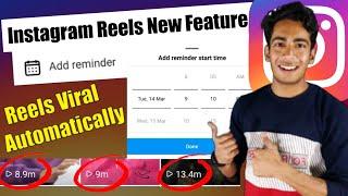 Instagram Reels New Feature Add Reminder | Instagram Reels Add Reminder Kaise Kare | Add Reminder