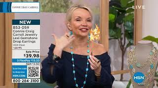 Connie Craig Carroll Jewelry Lexi Gemstone Drop Earrings