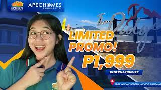 LIMITED PROMO: For as low as 1,999 pwede ka ng makapag-RESERVE ng Bahay at Lupa!  @MEXICO PAMPANGA