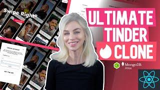  Ultimate Tinder Clone | MongoDB | Authentication | Cookies | Chat