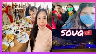 TRADITIONAL TURKISH BFAST ||BUSOG SI BUNTIS || PASYAL TAYO SA SOUQ || TURKISH-FILIPINA