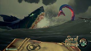 Megalodon VS Kraken | Sea Of Thieves