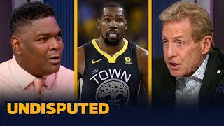 Kevin Durant calls out Keyshawn Johnson for downplaying his impact on Warriors | NBA | UNDISPUTED