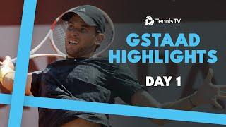 Thiem Battles Varillas, Fognini & More Feature | Gstaad 2024 Highlights Day 1