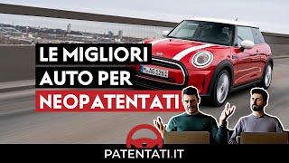 Le migliori auto per neopatentati