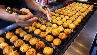 Amazing Skill of Takoyaki Master - korean street food