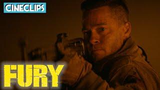 Setting The Trap For Nazi Troops | Fury | CineClips | With Captions