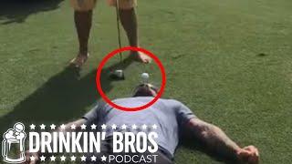 John Daly Hits Golfball Out Of Ray Care’s Mouth! - Drinkin’ Bros Clips