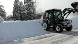 Montana 4340C w/loader and AgroTrend snowblower 01/17/08 -2