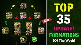 Top 35 Best Unique Formations In eFootball 2024 Mobile || New Best Formation Of The Week 