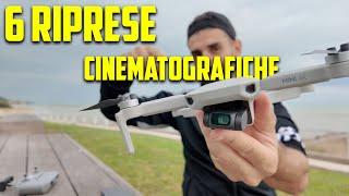 6 RIPRESE con il DJI MINI 4K CHE CAMBIERANNO I TUOI VIDEO | School of drones