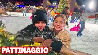 VLOGVI! ANDIAMO AL CHRISTMAS WORLD VILLAGE A PATTINARE!