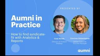 Aumni Webinar - Aumni in Practice: Finding Syndicate-Fit