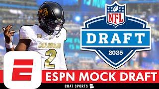 NEW ESPN 2025 NFL Mock Draft (WITH TRADES): Shedeur Sanders Goes To The New York Giants At #1