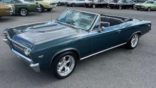 Test Drive 1967 Chevrolet Chevelle Convertible $37,900 Maple Motors #2791